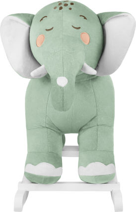 Kikka Boo Elephant Ξύλινο Κουνιστό Παιχνίδι Ελεφαντάκι για 18+ μηνών για Βάρος έως 30kg Γκρι