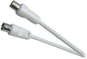 Sencor Kabelantenne Koax-Stecker - Koax-Buchse (SAV109-050W)