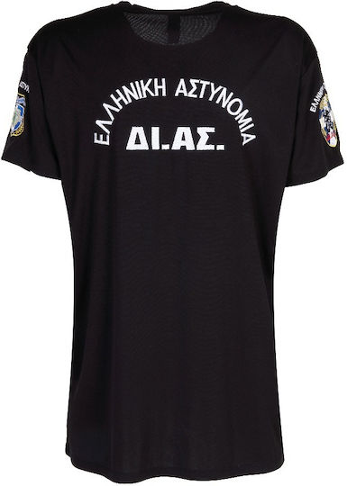 Dry Fit T-shirt Ομάδα Δι.ας Unisex Μαύρο