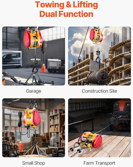 Vevor Lifting & Pulling Equipment for Weight Load up to 500kg