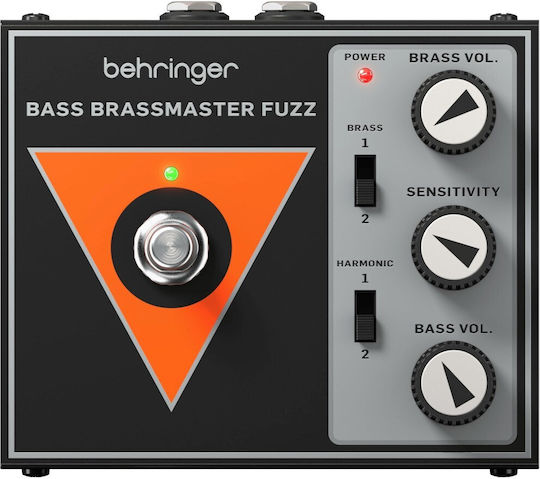 Behringer Bass Brassmaster Fuzz 27001081 Педал Ефект Fuzz Електрическа китара и Електрически бас