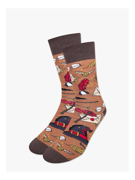 Gift Box Cotton Socks Designs Mixed 6 Pairs Nodo