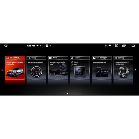 Digital IQ Ηχοσύστημα Αυτοκινήτου για BMW E60 2003-2008 (Bluetooth/USB/WiFi/GPS/Apple-Carplay/Android-Auto) με Οθόνη Αφής 12.3"