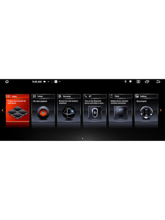 Digital IQ Car Audio System for BMW E60 2003-2008 (Bluetooth/USB/WiFi/GPS/Apple-Carplay/Android-Auto) with Touch Screen 12.3"