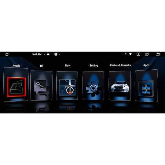 Digital IQ Ηχοσύστημα Αυτοκινήτου για BMW E60 2003-2008 (Bluetooth/USB/WiFi/GPS/Apple-Carplay/Android-Auto) με Οθόνη Αφής 12.3"