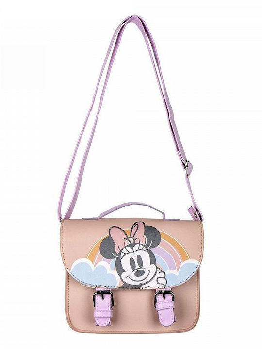 Cerda Minnie Mouse Σχολική Τσάντα Ώμου Ροζ