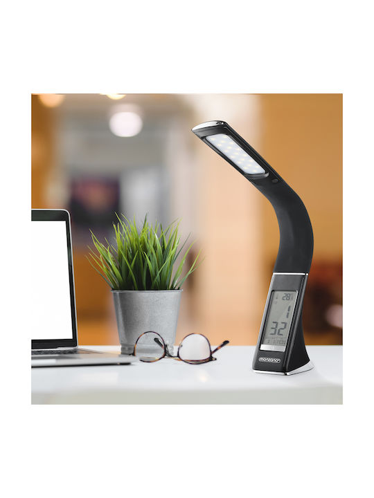 Monzana LED Lumină de Birou cu Braț Flexibil în Culoarea Negru