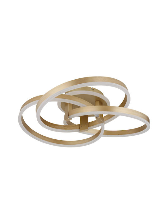 Globo Lighting Ceiling Mount Light Gold