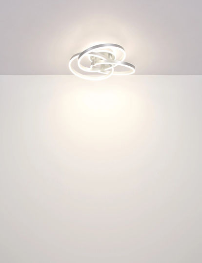 Globo Lighting Πλαφονιέρα Οροφής 60εκ. Χρυσή