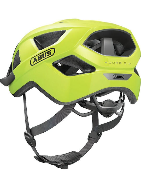 Abus Aduro 3.0 Signal Yellow Bicycle Helmet Urban Size L