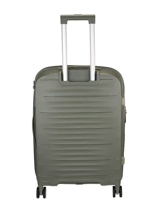 RCM Среден Куфар Olive с 4 колела Височина 65см. 178-24-Olive