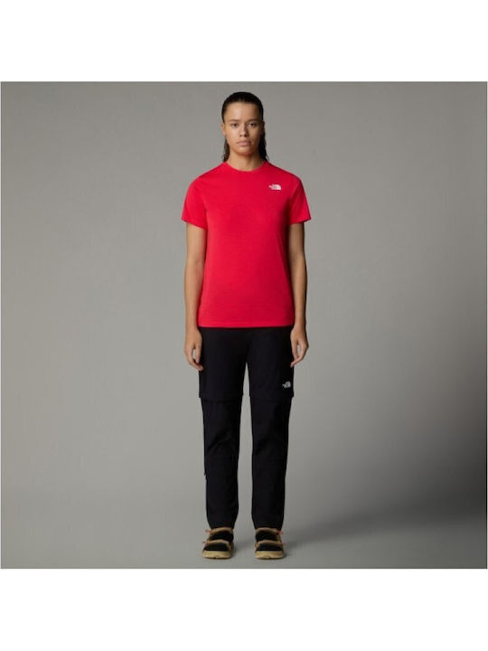 Γυναικείο T-shirt Πεζοπορίας Fast Drying Hibiscus