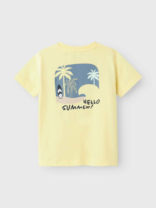 Kids Top Short-sleeved Yellow