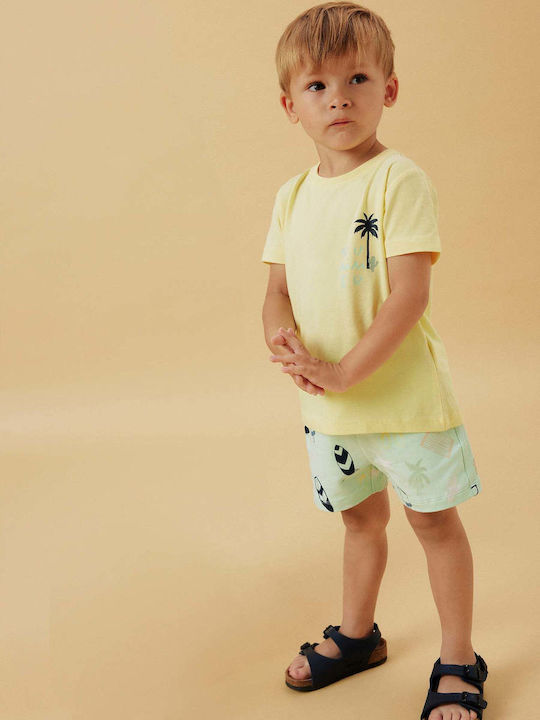 Kids Top Short-sleeved Yellow