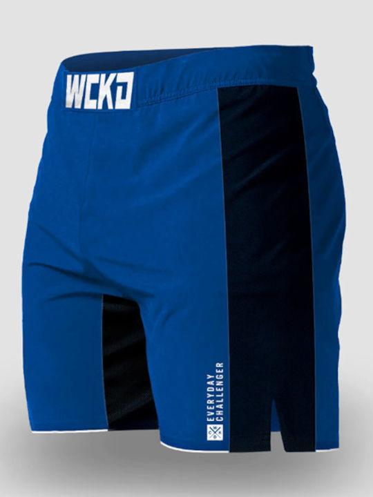 Wicked1 WK-FMS-TC-BL Σορτσάκι MMA Μπλε