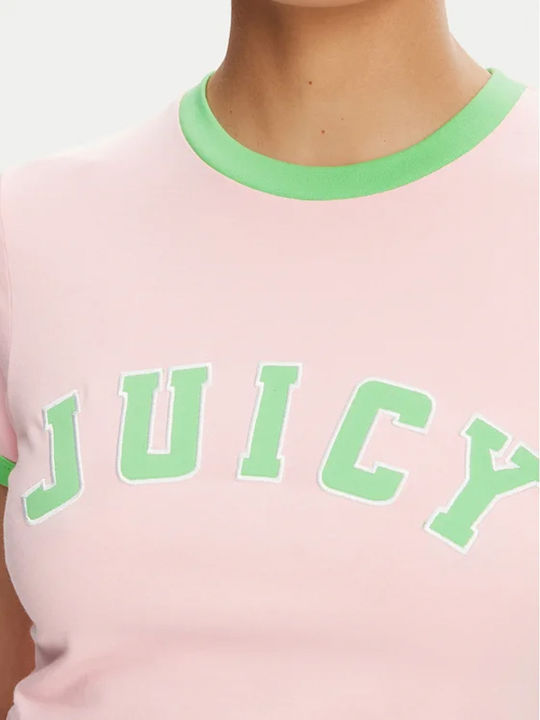 Juicy Couture Women's Athletic T-shirt Fuchsia JCWCT125320-105