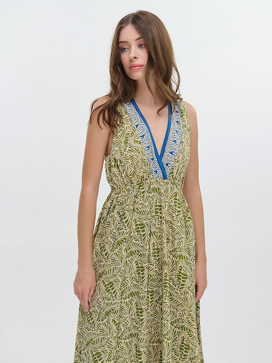 Summer Maxi Dress Olive