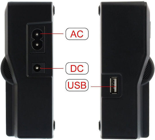 Double Battery Charger Compatible with Sony NP-F550 F750 F970
