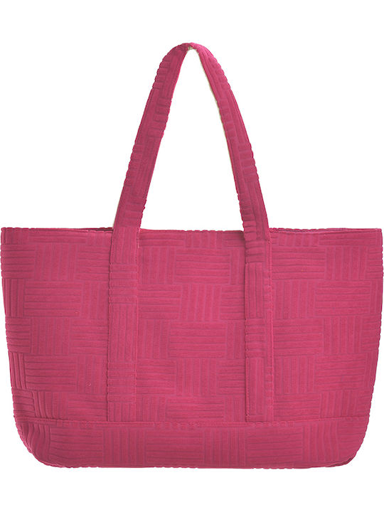 Ble Resort Collection Πετσετέ Τσάντα Θαλάσσης Φούξια Ble Resort Collection Πετσετέ Τσάντα Θαλάσσης Φούξια