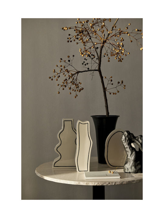 Ferm Decorative Vase Paste Black