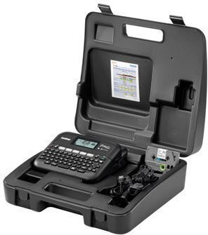 Brother P-touch Etikettendrucker Thermische Übertragung USB Bluetooth