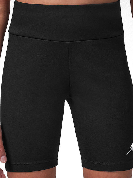 Παιδικό Κολάν Ποδηλατικό Κοντό Dri-Fit Μαύρο ESSENTIALS
