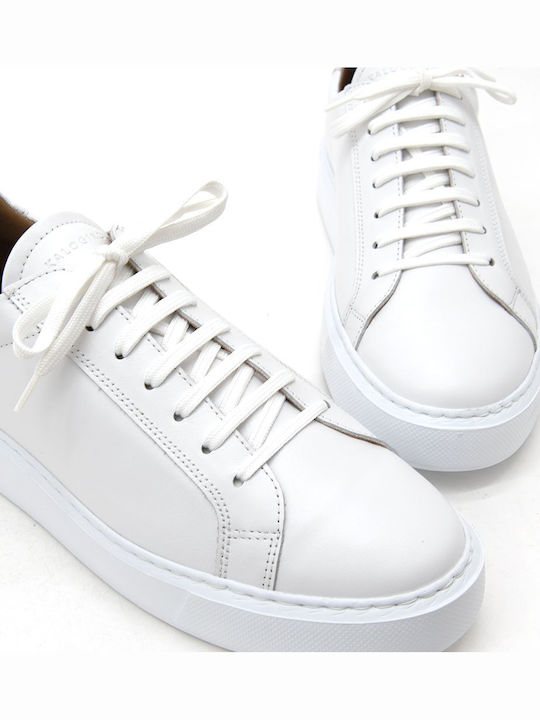 Herren Anatomisch Sneakers Weiß
