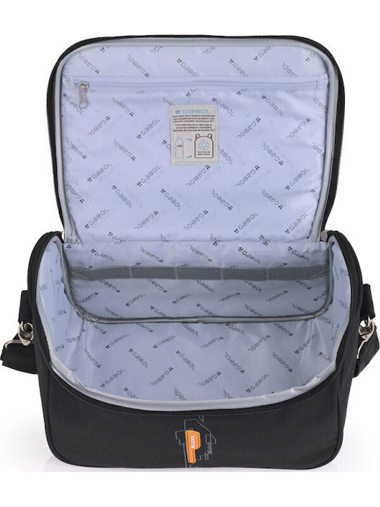 Νεσεσέρ Γενικής Χρήσης Underseat Gabol 122312 Week Eco 11,40 Λίτρα Μαύρο Μαύρο