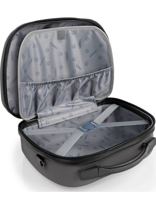 Hard ABS Toiletry Bag Gabol 123312-016 Paradise 12 Liters Anthracite Anthracite