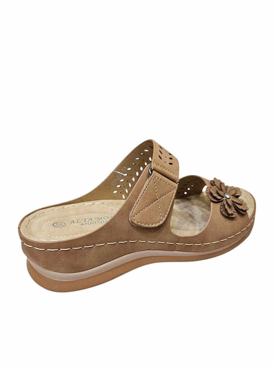 Anatomic Women's Platform Shoes Brown