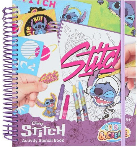 Canenco Disney Stitch Stitch Activity Coloring Book Color Create St24356v