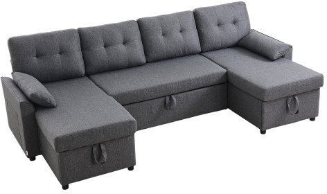 Γωνιακός Καναπές Κρεβάτι 287x145x91εκ. Γωνιακός Καναπές Κρεβάτι 287x145x91εκ.