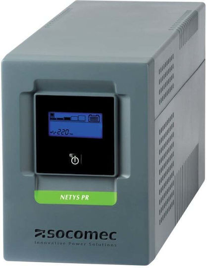 Socomec Netys PR 2000 UPS Line-Interactive 2000VA 1400W With 6 IEC AC Outlets