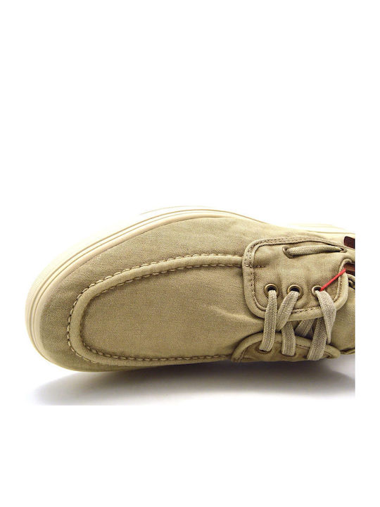 Zeb Boat C Ανδρικά Boat Shoes σε Πράσινο Χρώμα