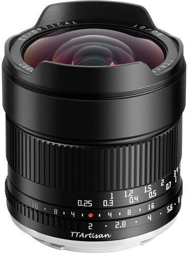 TTArtisan Crop Camera Lens 10mm f/2.0 Wide Angle for Nikon Z Mount Black