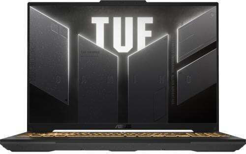 Asus TUF Gaming F16 FX607VU-RL048 16" FHD+ 144Hz (i5-13420H/16GB/512GB SSD/GeForce RTX 4050/No OS) Mecha Gray (Tastatură US)