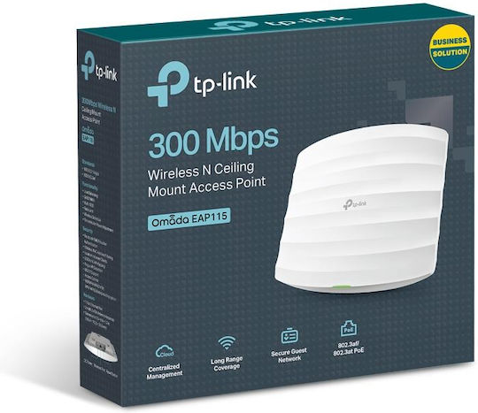 TP-LINK EAP115 v4.20 Access Point Wi‑Fi 4 Single Band (2.4GHz)