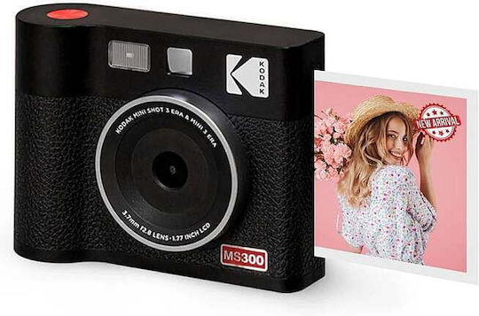 Kodak Printer Mini Shot 3 Era 4pass Instant Camera Black