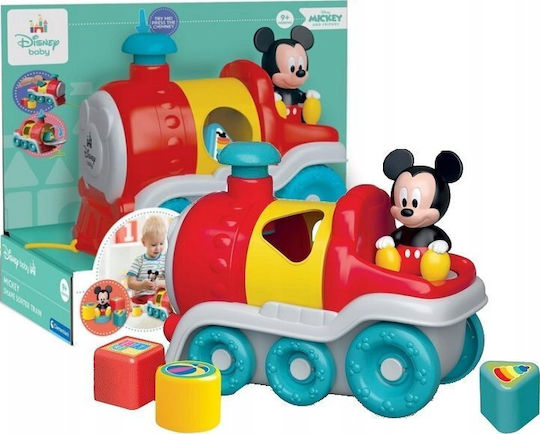 Clementoni Превозно Средство Mickey Shape Sorting Train За 12+ Месеца