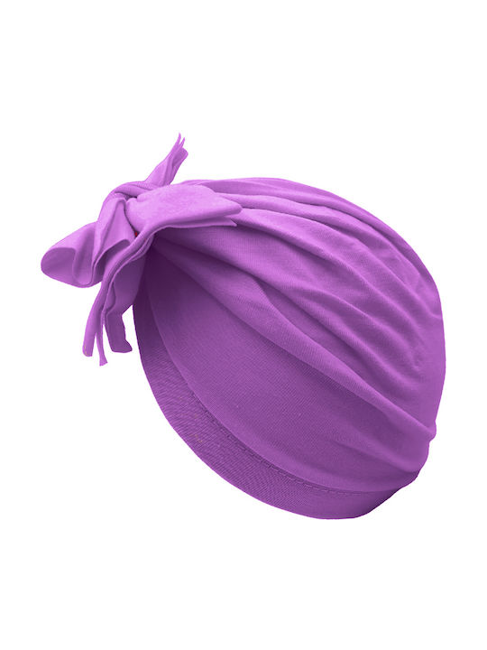 Brims and Trims Τουρμπάνι σε Μωβ Χρώμα