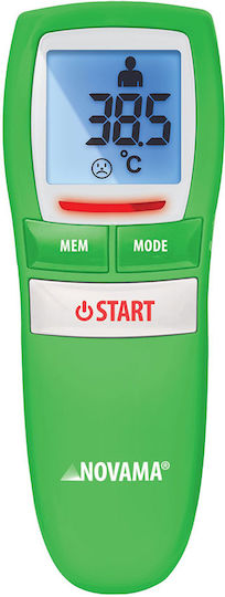 Novama Infrarot Thermometer Stirn Grün