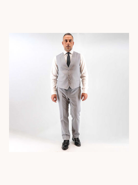 Мъжко жиле Silver Grey