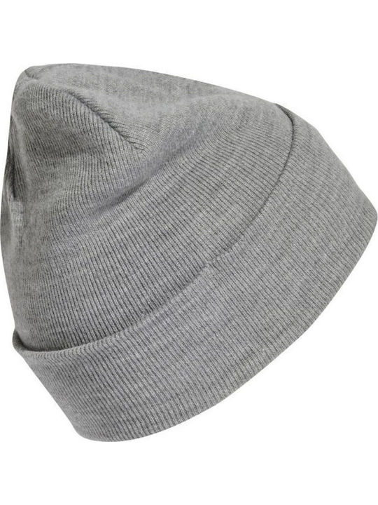 Tonal Met Bean Cap Beanie Unisex Beanie Knitted in Gray color