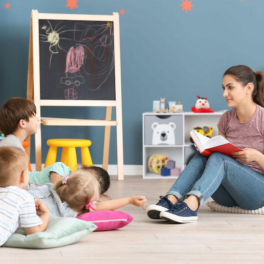 Comodă pentru copii Alb cu 2 sertare 60x24.5x48buc