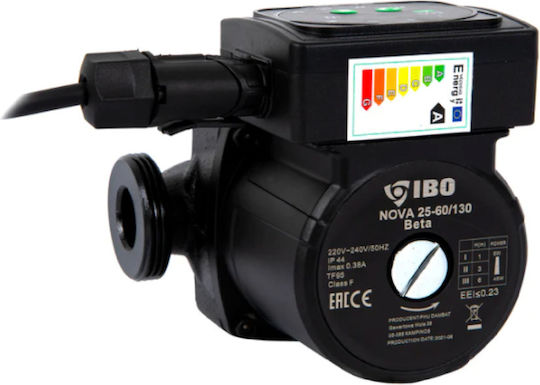 Pompă de recirculare centrală Nova 25 60/130 55 L Min 5-45 W Ibo Dambat Ib030045