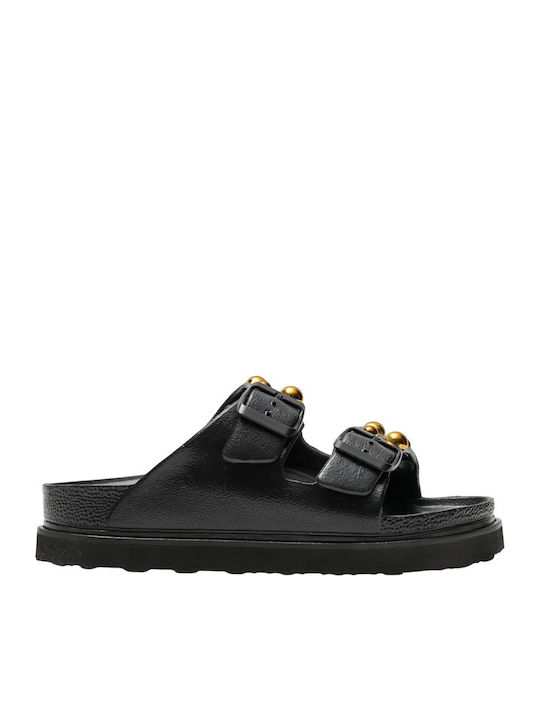 Γυναικεία Σανδάλια Black/Gold