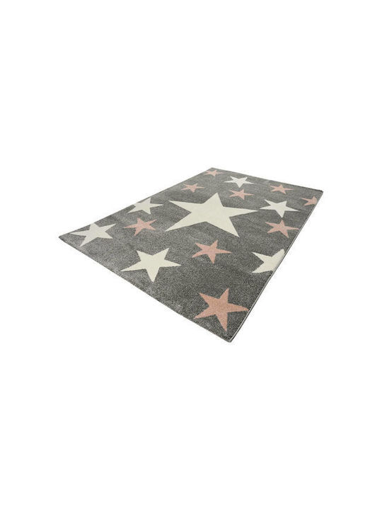 Star Kinder Teppich Gray 160x230cm