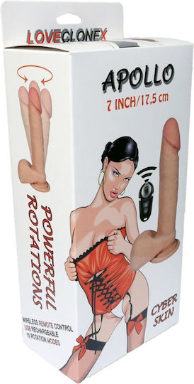 Realistisch Vibrator mit Fernbedienung Fleisch