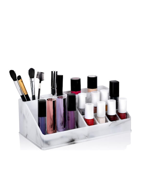 ArteLibre Cosmetics Organizer with 16 Compartments 22x12.5x7.7cm