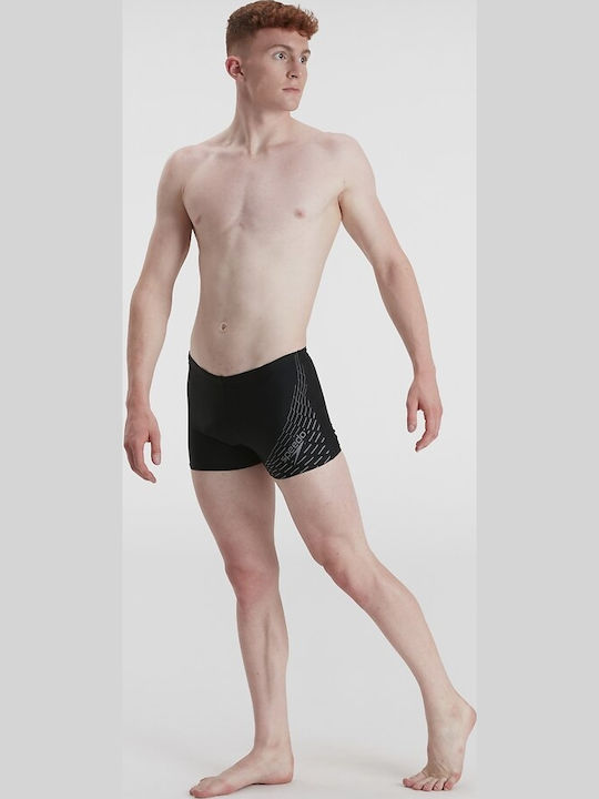 Medley Men's Swimwear Shorts Black with Patterns